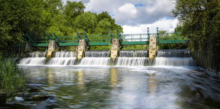 Weir at Beeleigh