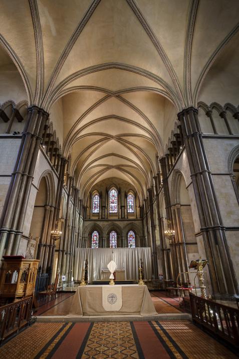 Rochester Cathedral view