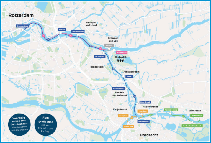 waterbus map