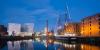 Canning Dock at dusk