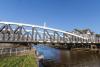 Town electric Swing Bridge, River Weaver