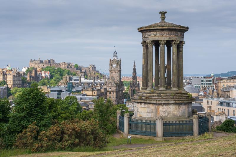 View from Calton Hill, Edinburgh 