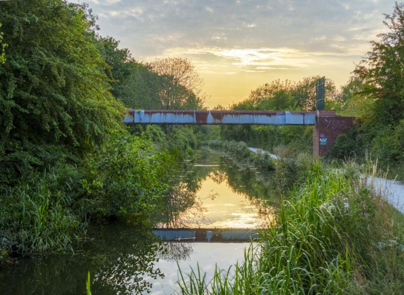 Remains of the industrial past on Chesterfield Canal