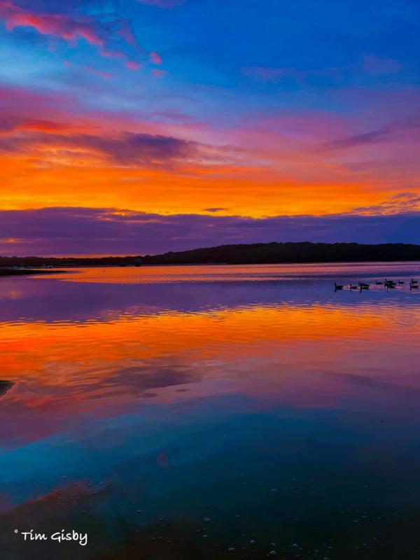 Bewl Water at Sunset 