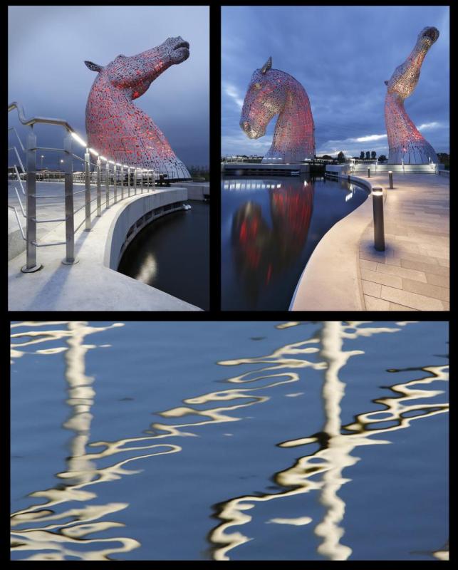 Duke and Baron - the 2 Kelpies